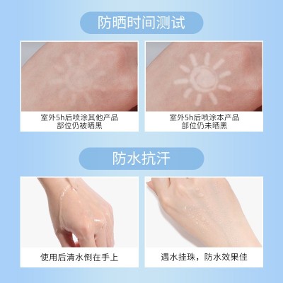 梦希蓝小金人防晒霜30g全身防水防汗隔离SPF50+高倍防晒乳图3