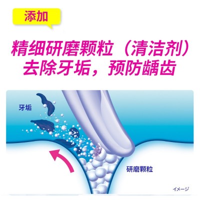 日本进口花/王薄荷牙膏 正品去口臭除牙垢清新去黄含氟防蛀固齿图3