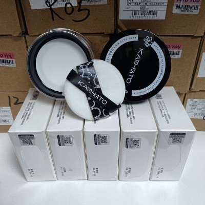 KATO散粉定妆控油持久防水干油皮自然蜜粉学生平价kato定妆散粉图2