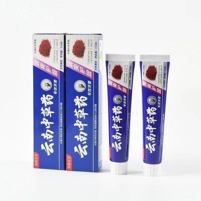 云南中草药牙膏 小苏打水果味牙膏 薄荷味 牙膏厂家批发图4