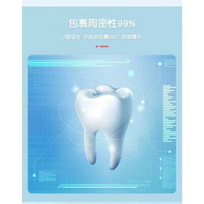 儿童U型牙刷1-2-3-4-5-6岁婴幼儿U形硅胶牙刷口含式手动宝宝牙刷图3