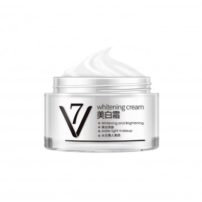 梦希蓝美白霜V7素颜霜懒人霜60g打底面霜护肤品化妆品厂家 3瓶图5