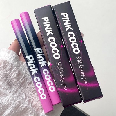 PINK COCO 星柔绒情哑光唇釉丝绒雾面唇泥显白学生党批发平价口红3支图2