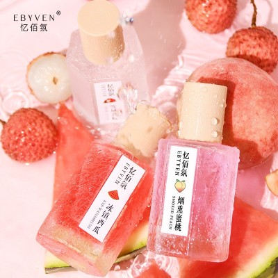 夏天专属味道冰镇西瓜烟熏蜜桃雪域荔枝香水男女士学生持久清新淡 3瓶图3