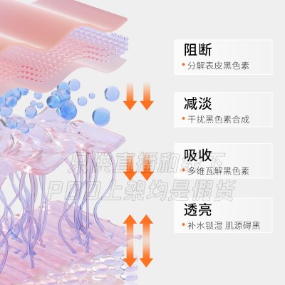 面膜美白补水祛斑黄气暗沉去淡斑保湿烟酰胺提亮肤色美白面膜爆款 1盒图4