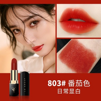 鹿羊品牌口红哑光丝绒显白持久不易掉色不沾杯口红彩妆正品 批发图3