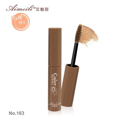 NOVO163艾魅丽自然立体染眉膏防水不晕染眉膏不脱妆深棕色自然棕图5