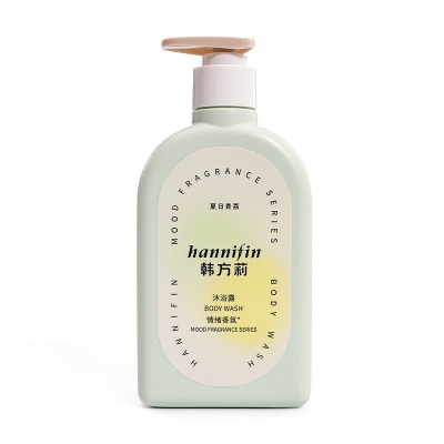 韩方莉氨基酸沐浴露烟酰胺香水香氛持久留香沐浴乳液厂家批发 3瓶图4
