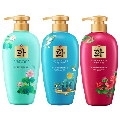 韩芬贵妇洗护系列 保湿补水氨基酸洗发水香水沐浴露 发膜厂家批发 3瓶图4
