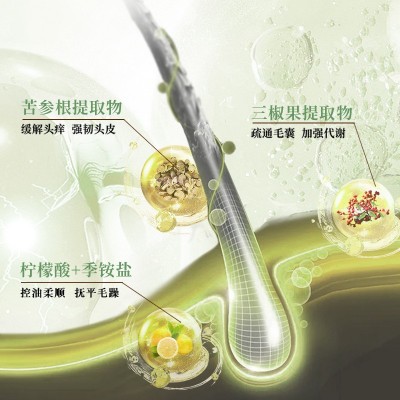 洗发露永液膏正品批发膏去屑止痒控油洗护日化氨基酸淘米水洗发水 3瓶图2