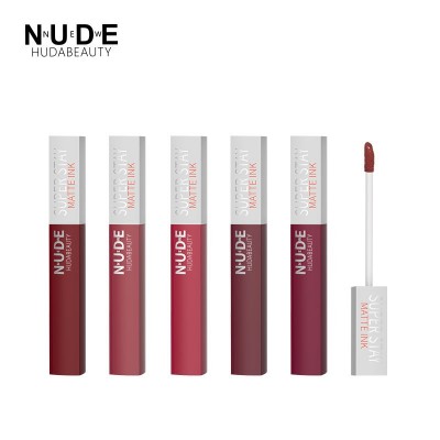 nnuedwehudabeauty外贸唇釉液体口红唇彩防水不沾杯哑光跨境套装图4