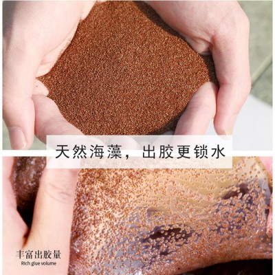 厂家小颗粒海藻面膜1000g批发直播 美容院护肤品草本海藻粉小颗粒图3
