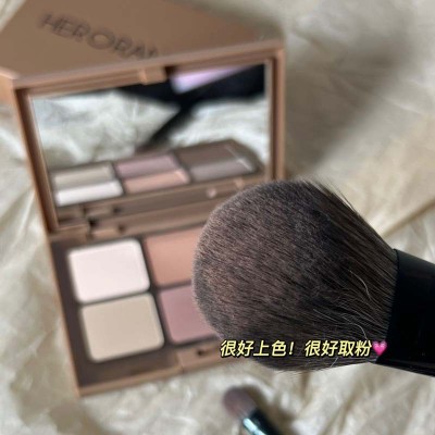 HERORANGE六色眼影综合盘腮红修容高光一体盘大地色平价彩妆学生图3