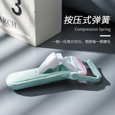 玛莉安按压式睫毛夹子一夹冲天卷翘定型广角太阳花眼睫毛器工具图3
