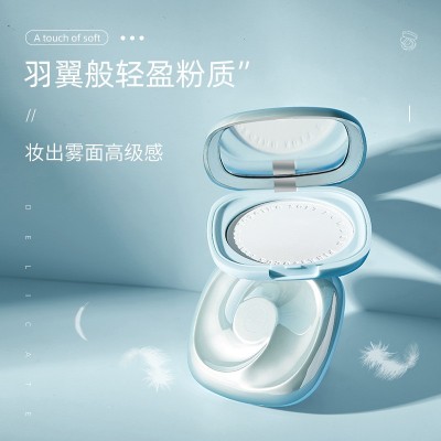 现货PINKYFOCUS粉扑彩妆批发 持久不脱妆防水修容遮瑕定妆粉饼图2