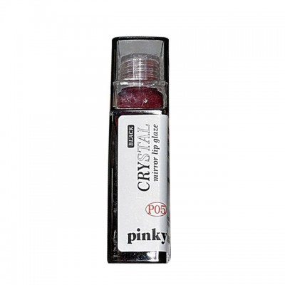 PinkyFocus黑晶水光镜面唇釉裸色系冷感灰粉色伪素颜显白学生小众图4