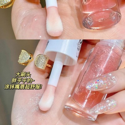 OULESONG蜂蜜牛奶护唇油放干裂唇部精华油滋润保湿修复护唇油批发图5