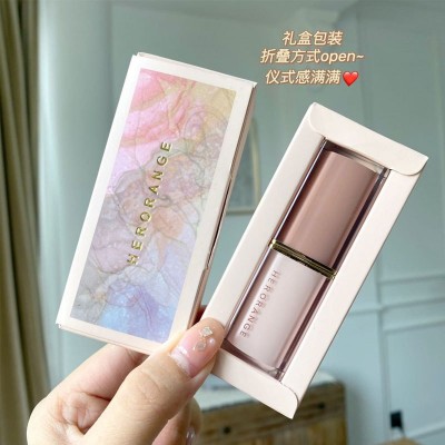 HERORANGE水晶方管口红 丝绒哑光雾面持久不易掉色显白口红学生女图3