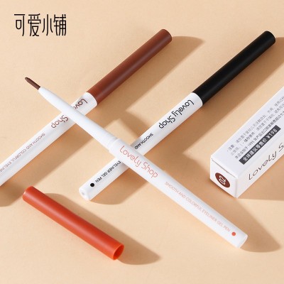正品纤滑多彩眼线胶笔防水不晕染不脱妆网红防汗初学者平价卧蚕笔图5