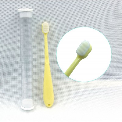口腔医院可印logo新儿童万根毛牙刷婴幼儿宝宝乳牙细软毛牙刷批发图4