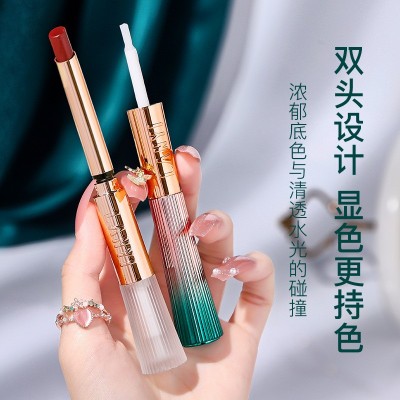 兰奕接吻棒锁色雨衣口红不脱妆不掉色不沾杯持久防水网红直播跨境图3