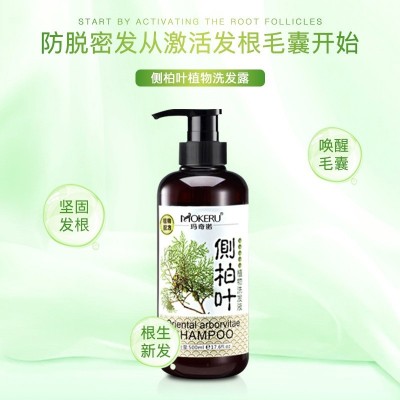 玛奇诺侧柏叶洗发水草本香植物护发洗发露清爽控油滋养洗头水批图3