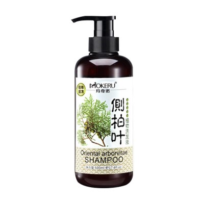 玛奇诺侧柏叶洗发水草本香植物护发洗发露清爽控油滋养洗头水批图5