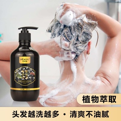 玛奇诺防脱洗发水植物何首乌温和防脱育发精油洗发露工厂批发图5