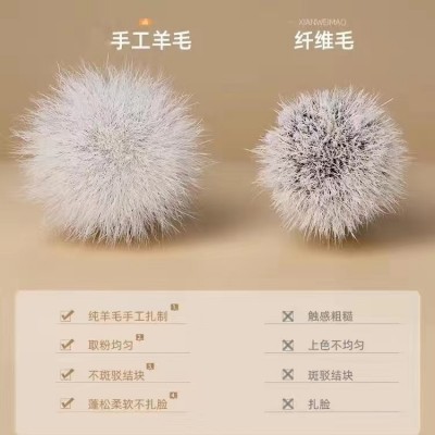 新款点彩刷腮红刷晕染刷全套化妆刷鼻影刷遮瑕刷眼影刷美妆工具图3