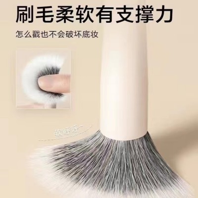 新款点彩刷腮红刷晕染刷全套化妆刷鼻影刷遮瑕刷眼影刷美妆工具图2