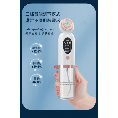 小气泡美容仪器跨境家用毛孔清洁小汽泡吸黑头仪电动去吸黑头神器图5