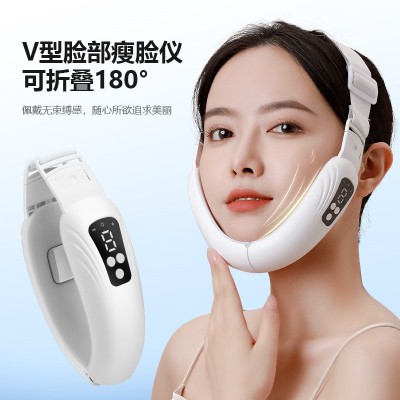 EMS微电流瘦脸仪美容仪小V脸绷带双下巴提拉紧致脸部面部按摩器图3
