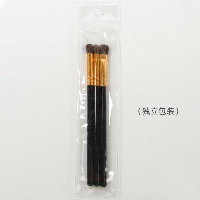化妆刷3支装马毛眼影刷套刷初学者单支刷美容化妆彩妆工具赠品图5
