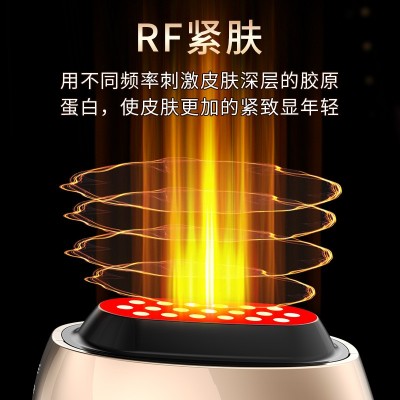 胶原炮家用美容仪脸部提拉紧致导入按摩便携EMS牛奶光射频仪器图4