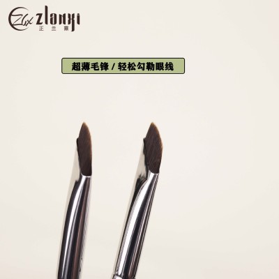 沧州刀锋眼线刷镰刀眉刷眼部勾勒鼻影晕染刷指腹点彩刷沧州化妆刷图3