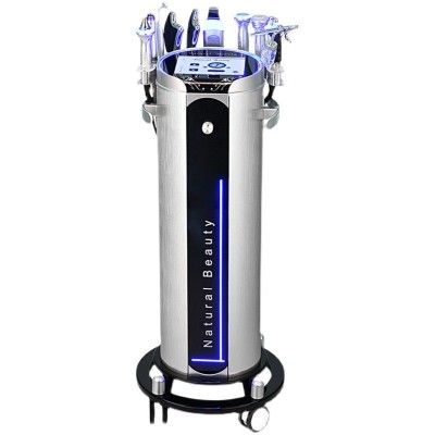 皮肤综合管理仪大气泡美容院专用仪器清洁补水保湿注氧提拉吸黑头2台图5