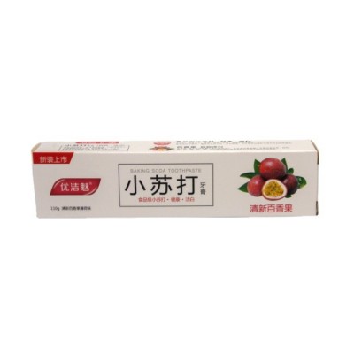 整箱批发180克小苏打牙膏蓝莓百香果水果味清新口气去黄去渍正品图4