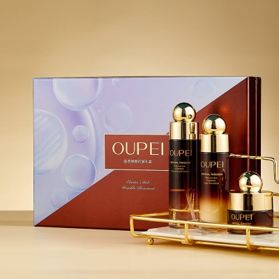 oupei\欧佩晶透弹嫩抗皱礼盒六件套源头工厂厂家直销补水护肤批发图3