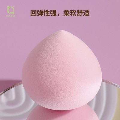 Q牌粉扑大牌同源干湿两用不易吃粉柔软化妆海绵水蜜桃美妆蛋图2