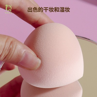 Q牌粉扑大牌同源干湿两用不易吃粉柔软化妆海绵水蜜桃美妆蛋图4