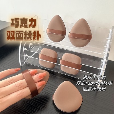 毛吉吉粉扑15t加厚棉花糖双面气垫粉扑干湿两用定妆粉底液化妆扑图2
