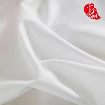 酒店床单酒店四件套 纯棉贡缎床单白色全棉床单图2
