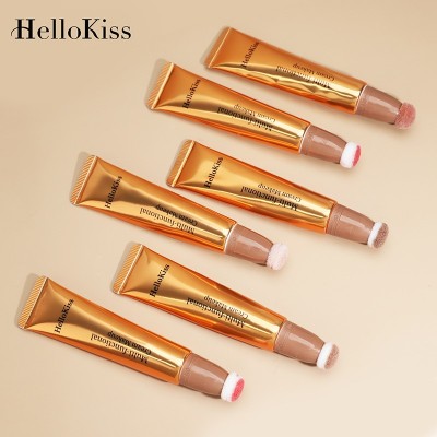HelloKiss腮红高光修容多功能化妆笔 珠光细闪提亮脸部修容膏图3