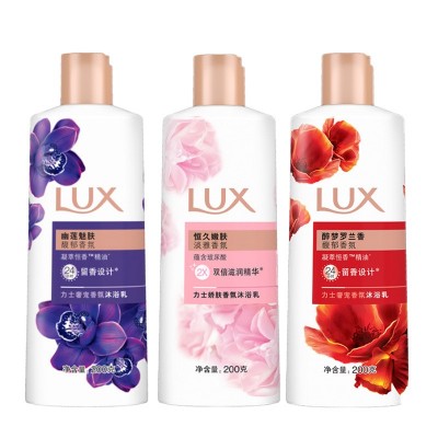 LUX力士香氛精油沐浴露200g幽莲恒久嫩肤迷情持久留香商超代/批发图5