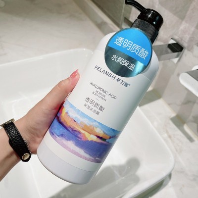 1L装大容量烟酰胺沐浴露持久保湿家庭日用清爽滋润沐浴乳一件代发图4