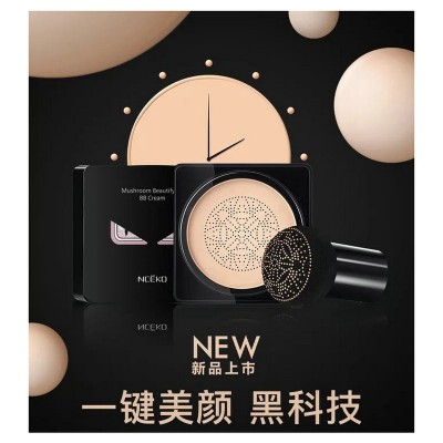 丽颜世家小蘑菇美颜气垫BB霜清爽恒润遮瑕水润一件代发厂家图3