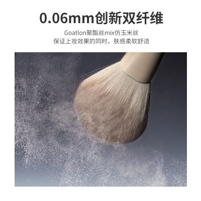 假日系列12支化妆刷套装眼影遮瑕修容腮红散粉刷子莓莓软毛化妆刷图4