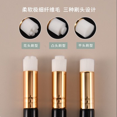 洗鼻刷神器深层清洁毛孔黑头便捷细腻软毛手动美容清洁平头洁面刷图2
