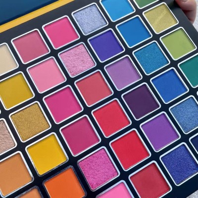 正品beautyglazed 48色眼影儿童舞台妆cos玩妆彩色眼影盘欧美ins图3