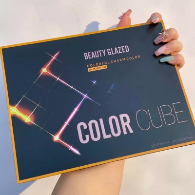 正品beautyglazed 48色眼影儿童舞台妆cos玩妆彩色眼影盘欧美ins图2